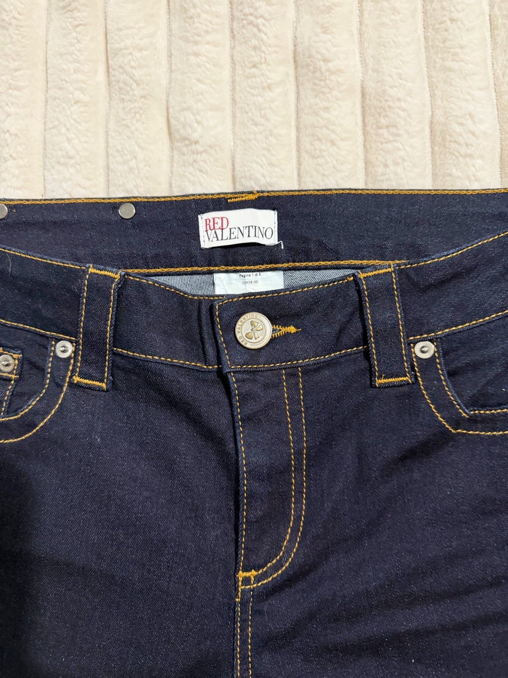 RED Valentino Jeans in Blue Like New size 29 - Picture 7 of 9